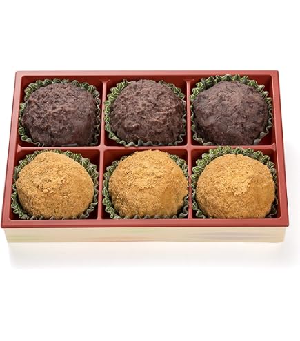 Amazon | きなこおはぎ(つぶあん) 50g×12個入 23584 | ノーブランド品